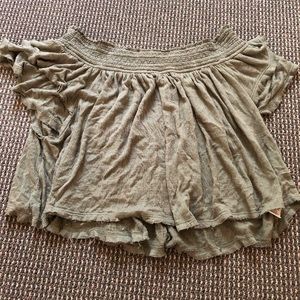 Free people off the shoulder top